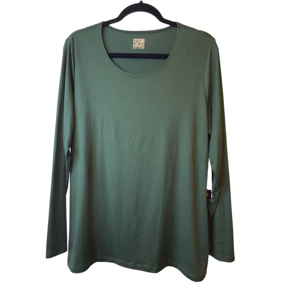 32 DEGREES HEAT Set/15 Long Sleeve Thermal Top Base Layer Top Various Colors 2X - Picture 8 of 12